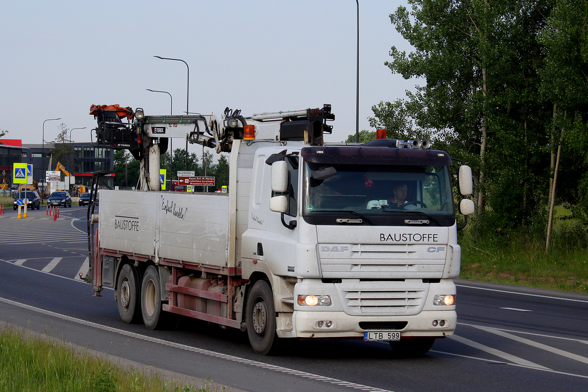 Литва, № LTB 599 — DAF CF85 FAS