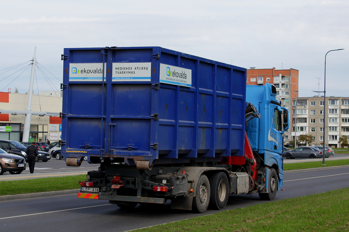 Литва, № LCP 416 — Mercedes-Benz Actros ('2011) 2551