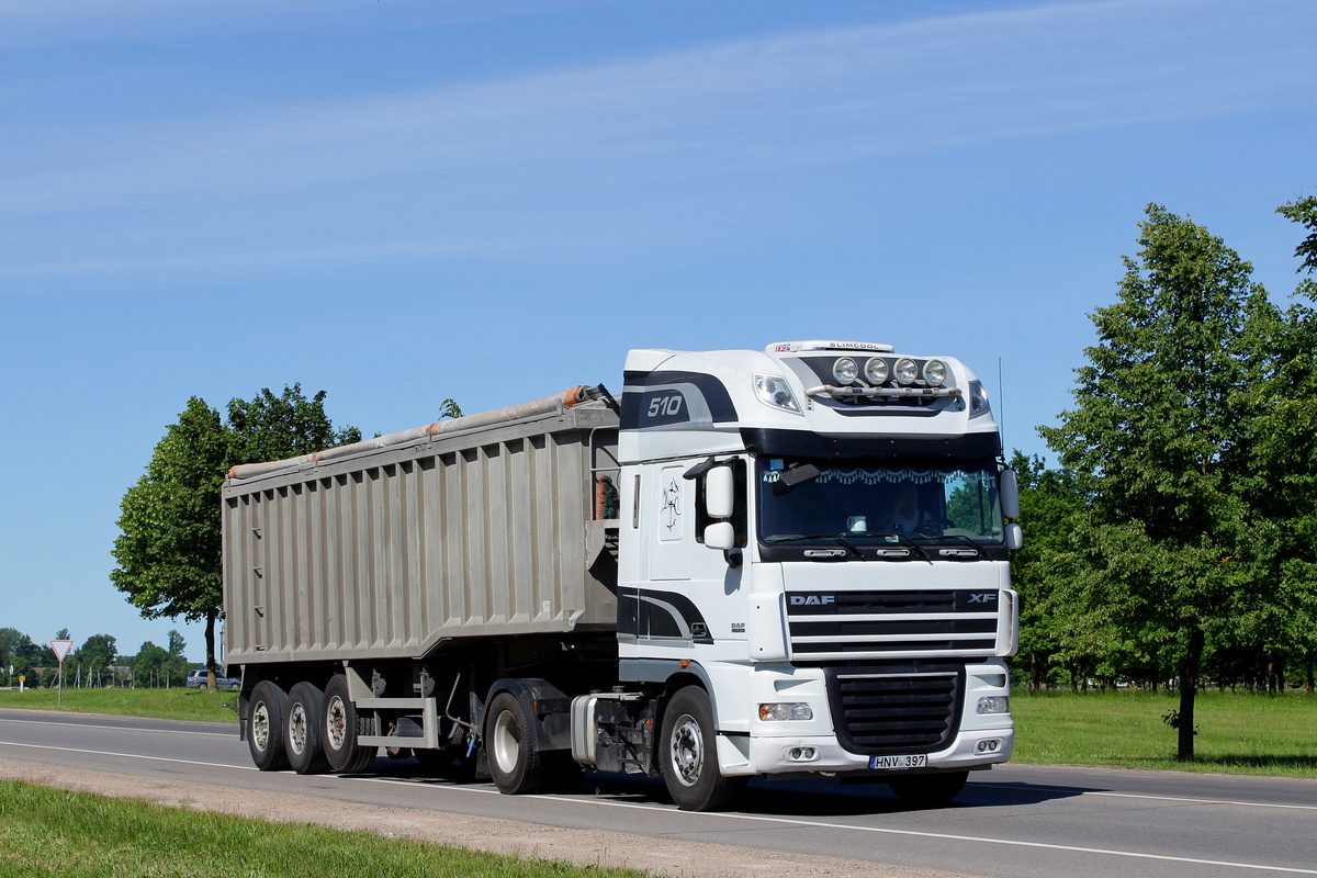 Литва, № HNV 397 — DAF XF105 FT