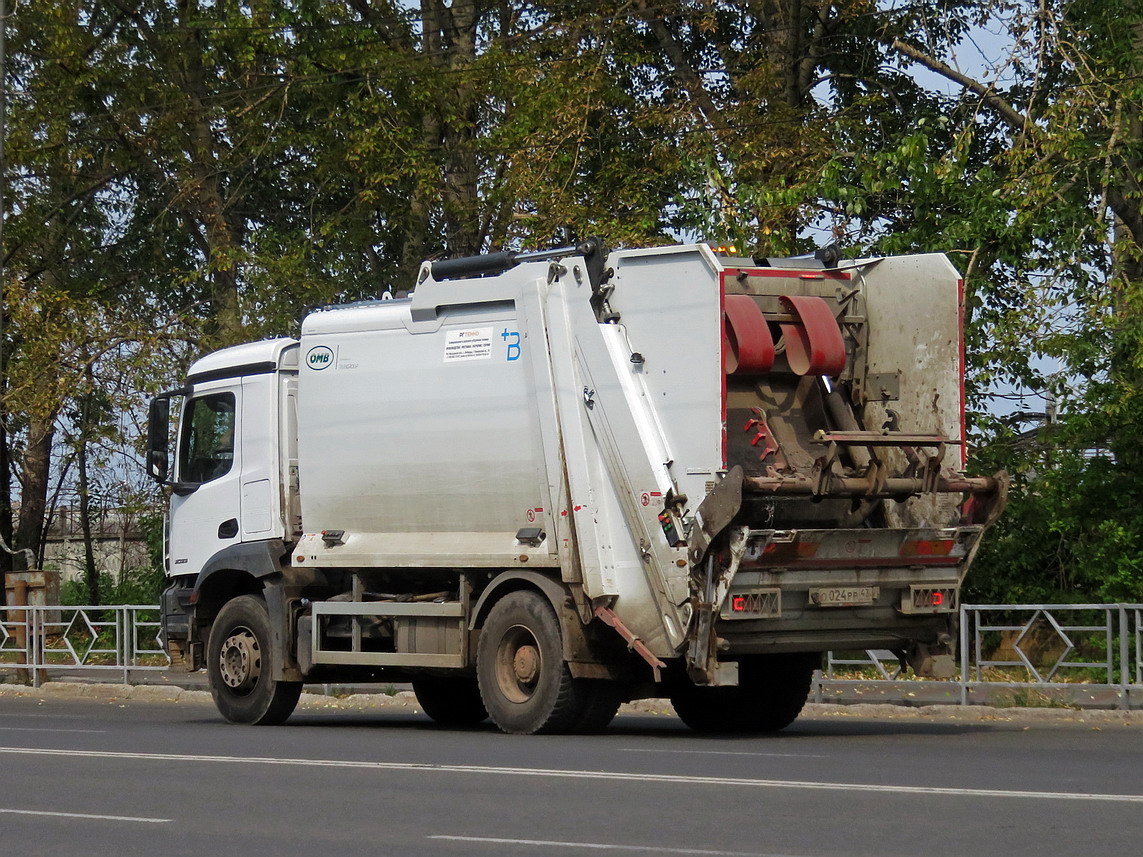 Кировская область, № О 024 РР 43 — Mercedes-Benz Arocs 2033 [Z9M]