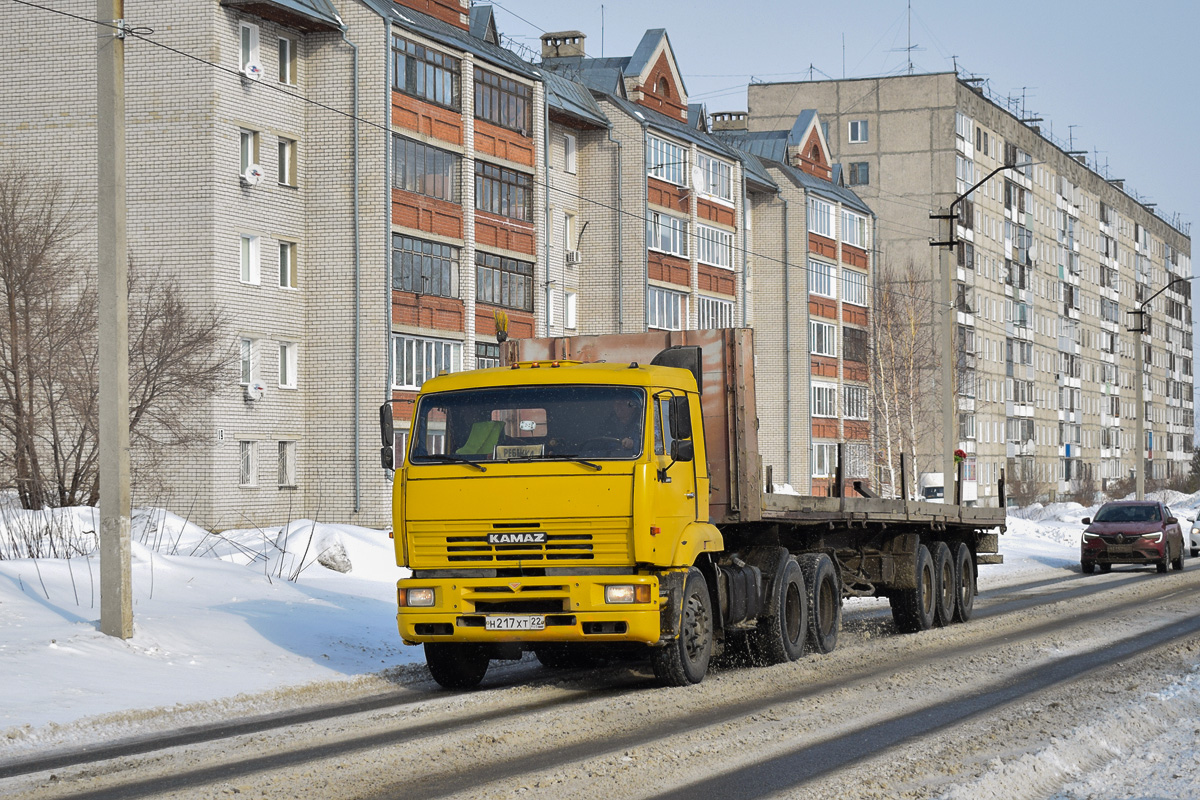 Алтайский край, № Н 217 ХТ 22 — КамАЗ-65116 [651160]