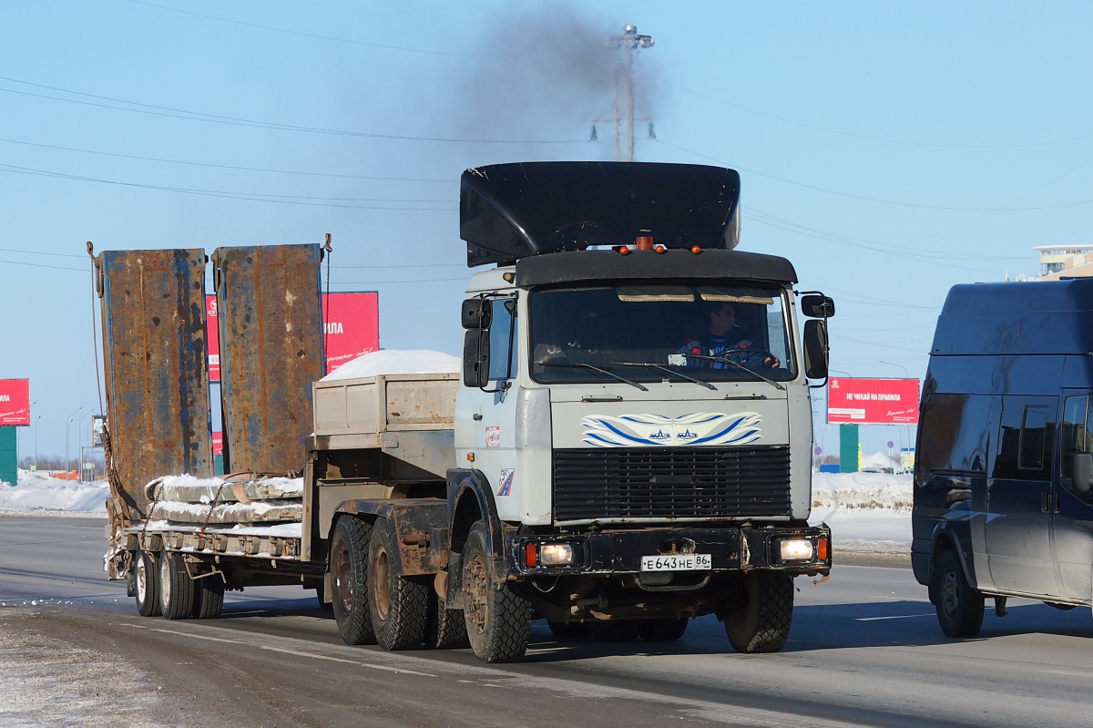 Ханты-Мансийский автоном.округ, № Е 643 НЕ 86 — МАЗ-64229