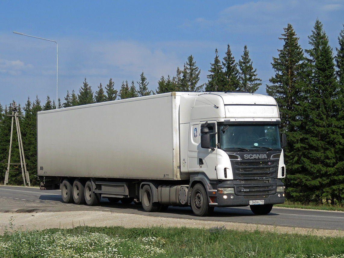 Московская область, № Т 360 ВХ 790 — Scania ('2009) R500