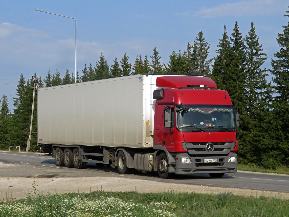 Санкт-Петербург, № Х 129 ТВ 178 — Mercedes-Benz Actros '09 1841 [Z9M]