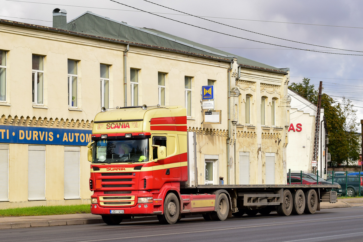 Латвия, № JD-414 — Scania ('2004) R420