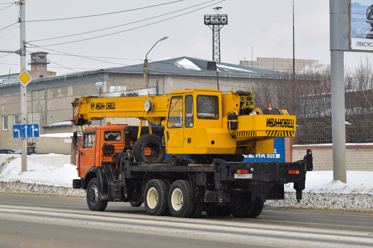 Алтайский край, № Т 059 ОТ 174 — КамАЗ-53215-15 [53215R]