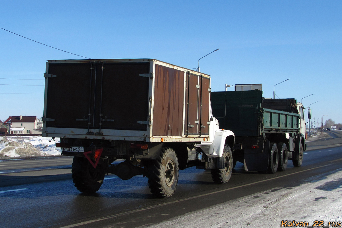 Алтай, № А 183 АС 04 — ГАЗ-3308 «Садко»