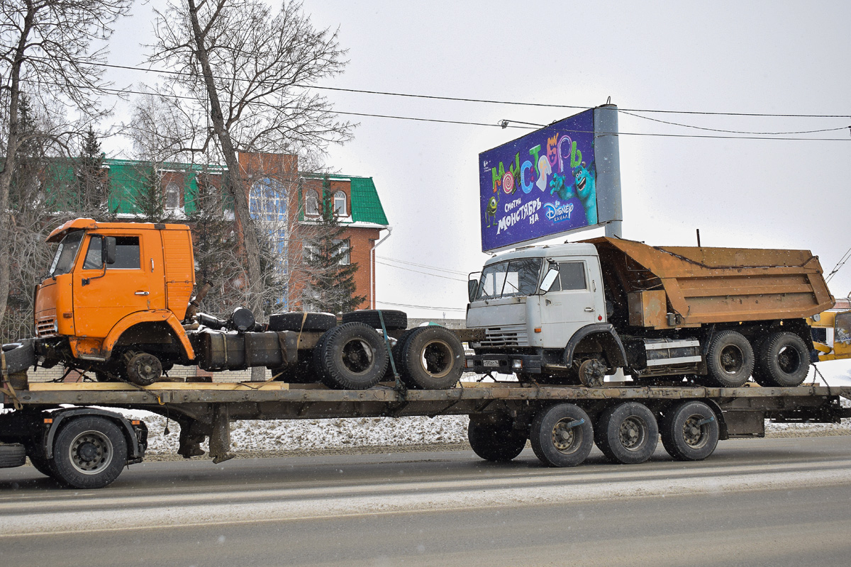 Алтайский край, № Т 593 ЕС 14 — КамАЗ-55111-02 [55111C]