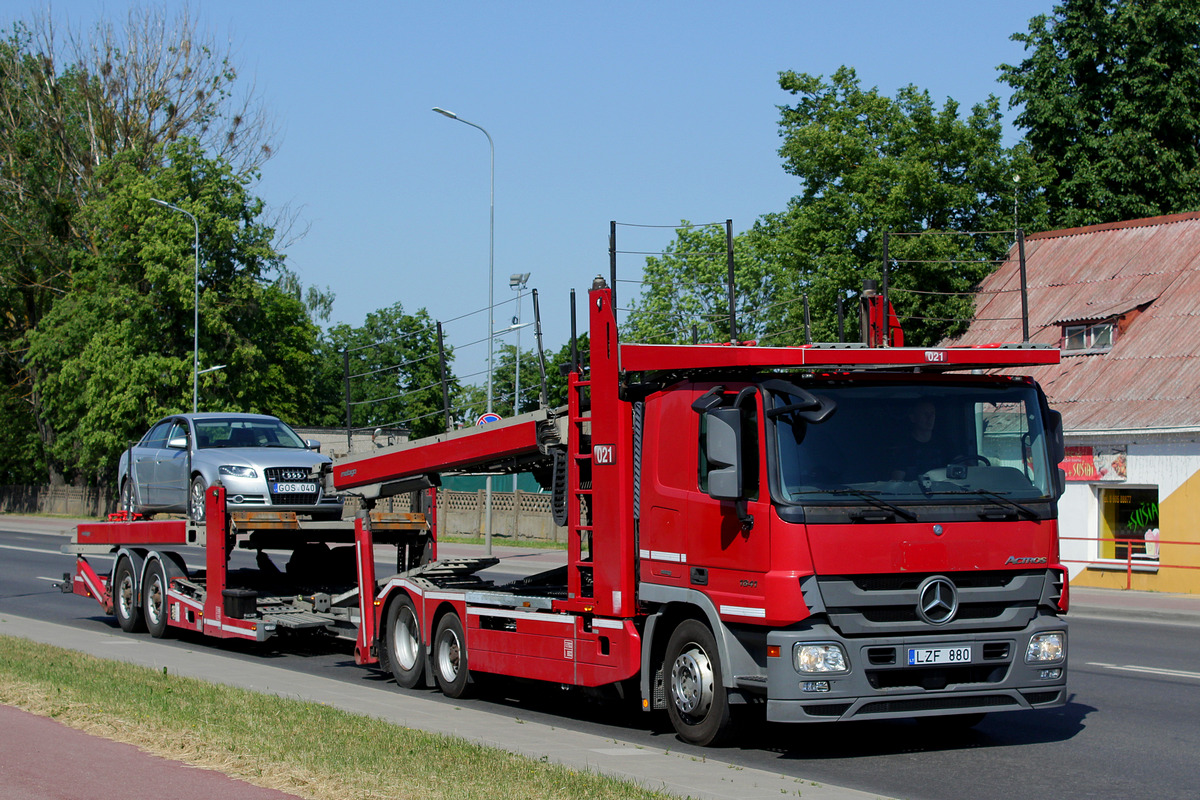 Литва, № LZF 880 — Mercedes-Benz Actros ('2009) 1841