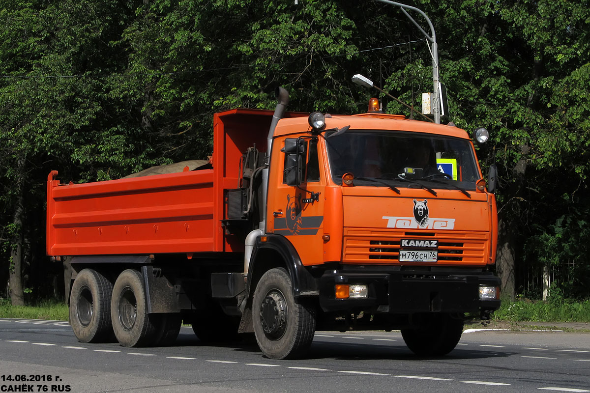 Ярославская область, № М 796 СН 76 — КамАЗ-65115-62