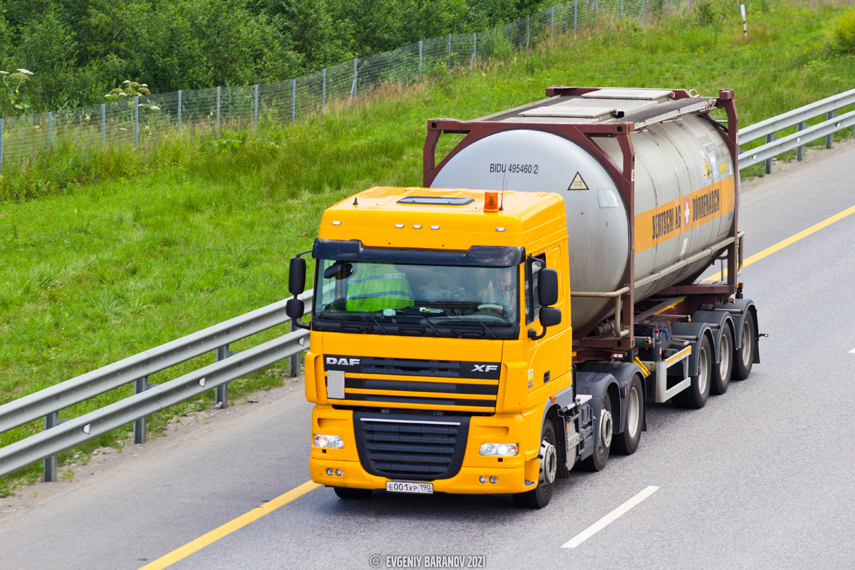 Московская область, № Е 001 ХР 190 — DAF XF105 FTG