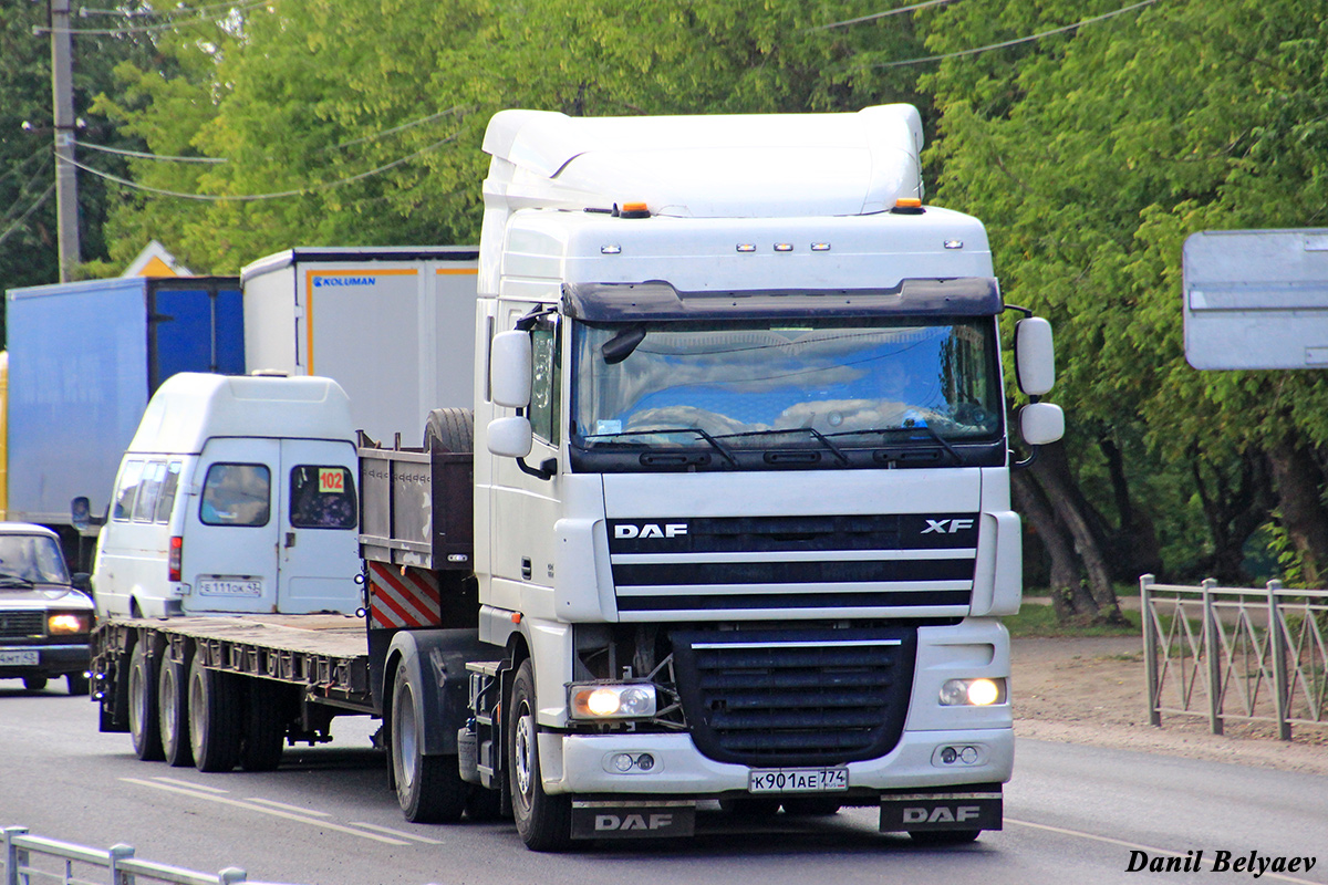 Челябинская область, № К 901 АЕ 774 — DAF XF105 FT