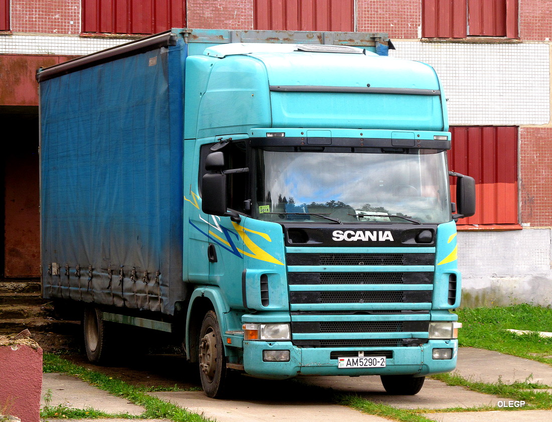 Витебская область, № АМ 5290-2 — Scania ('1996, общая модель)