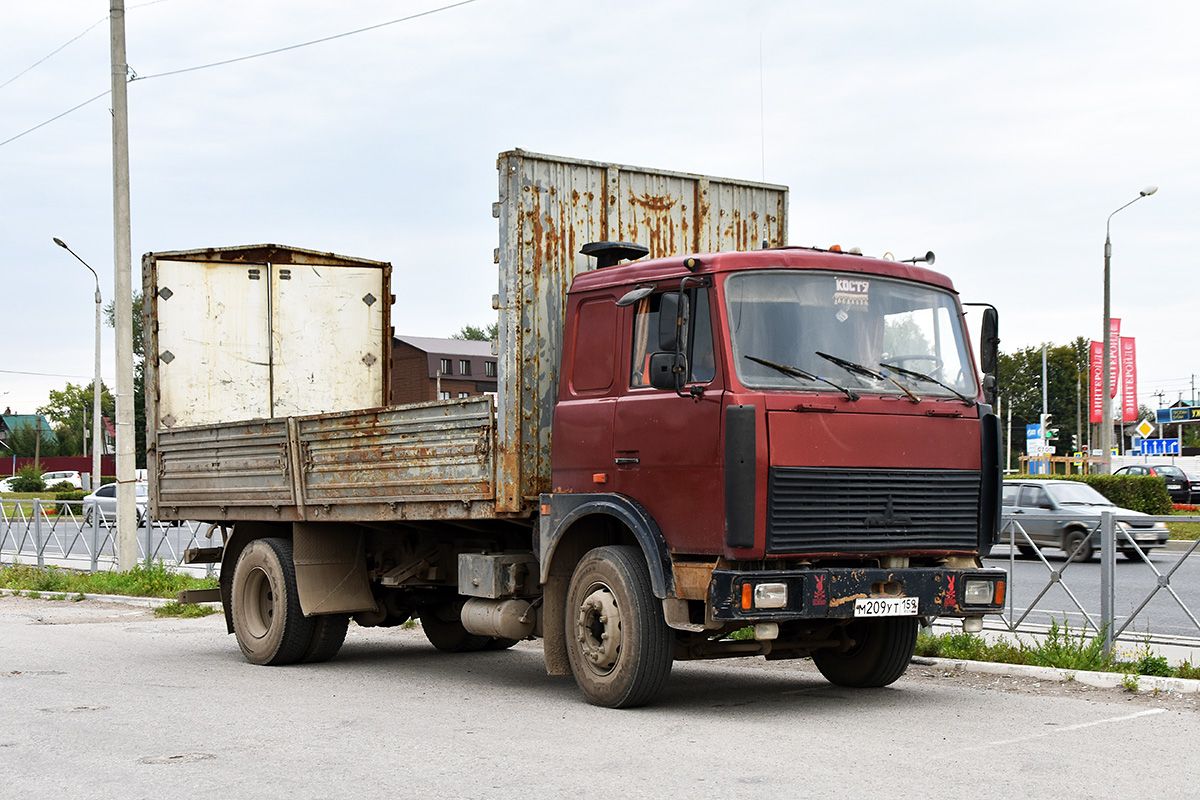 Пермский край, № М 209 УТ 159 — МАЗ-53366