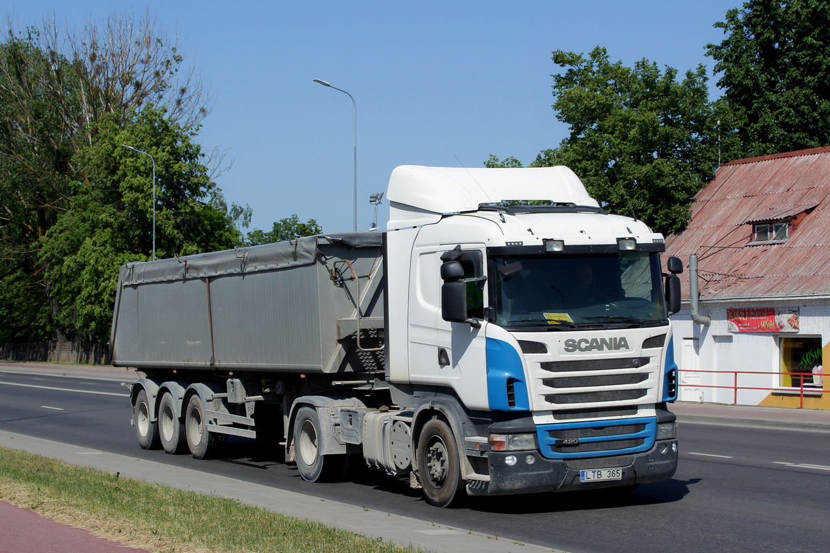 Литва, № LTB 365 — Scania ('2009) R420