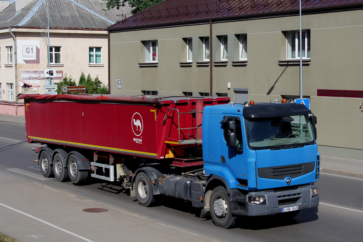 Литва, № LHB 549 — Renault Premium ('2006)