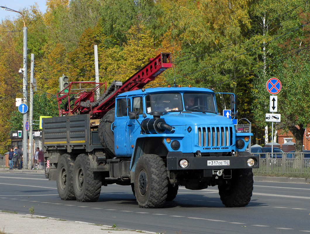 Нижегородская область, № Р 317 ОЕ 152 — Урал-4320-60