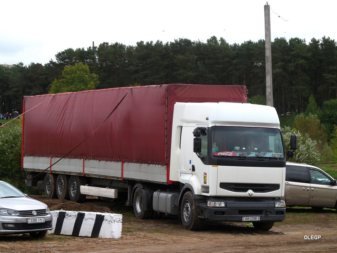 Витебская область, № АВ 2298-2 — Renault Premium ('1996)