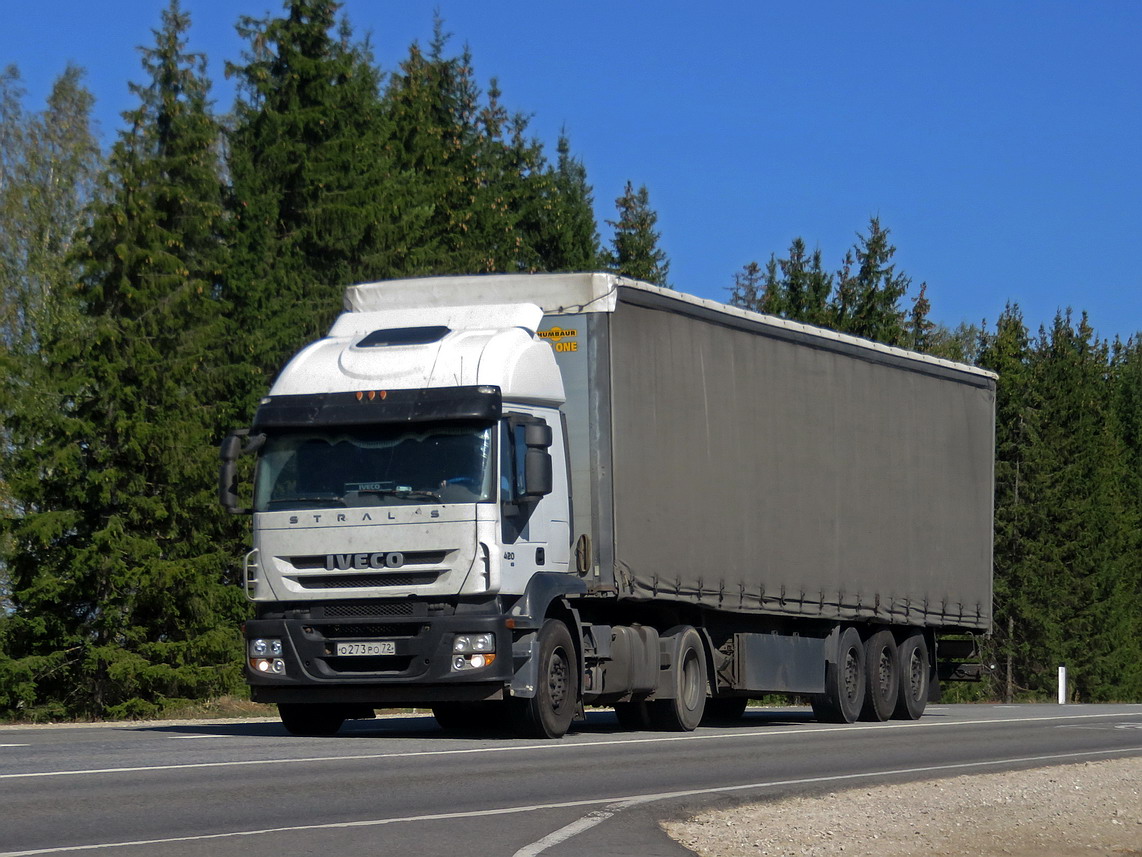 Тюменская область, № О 273 РО 72 — IVECO Stralis ('2012)