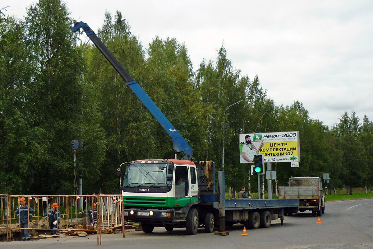 Архангельская область, № О 094 СК 29 — Isuzu Giga (общая модель)