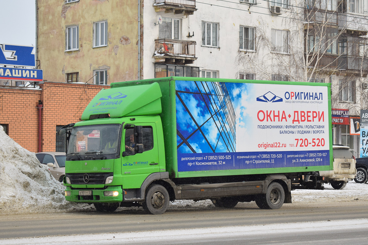 Алтайский край, № Е 951 ТТ 22 — Mercedes-Benz Atego 816