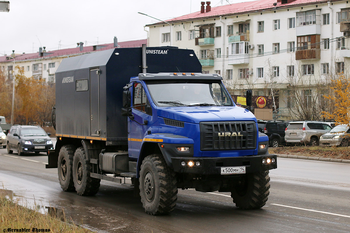 Саха (Якутия), № К 500 МН 14 — Урал NEXT (общая модель)