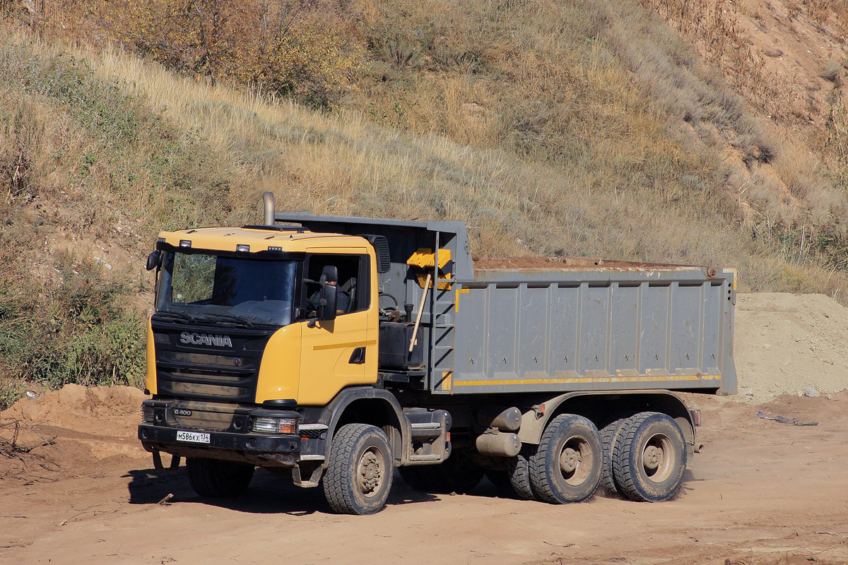 Волгоградская область, № М 586 КХ 134 — Scania ('2013) G400