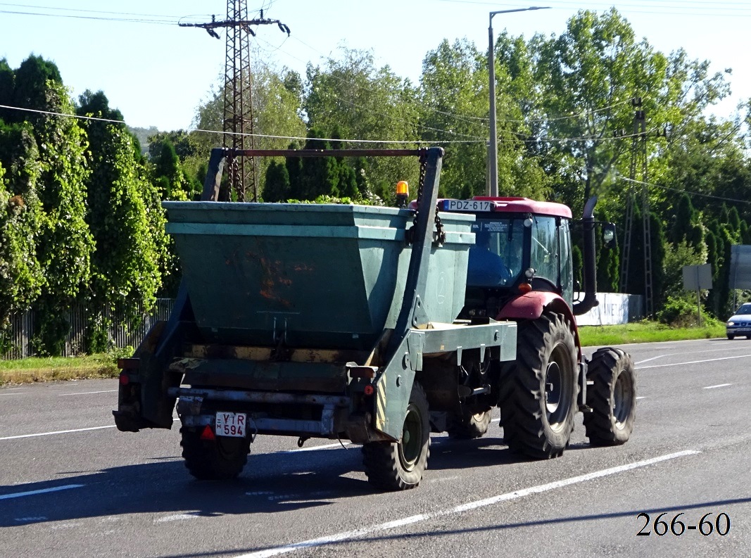 Венгрия, № YIR-594 — Erdőgép (общая модель); Венгрия, № PDZ-617 — Zetor (общая модель); Венгрия — Сбор винограда в Венгрии