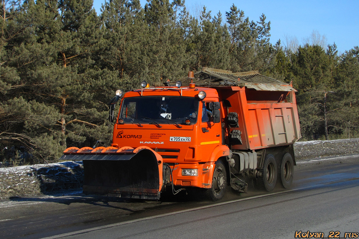 Алтайский край, № К 705 ХН 22 — КамАЗ-65115-L4