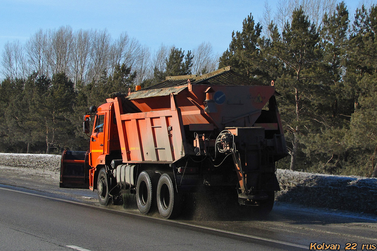 Алтайский край, № К 705 ХН 22 — КамАЗ-65115-L4