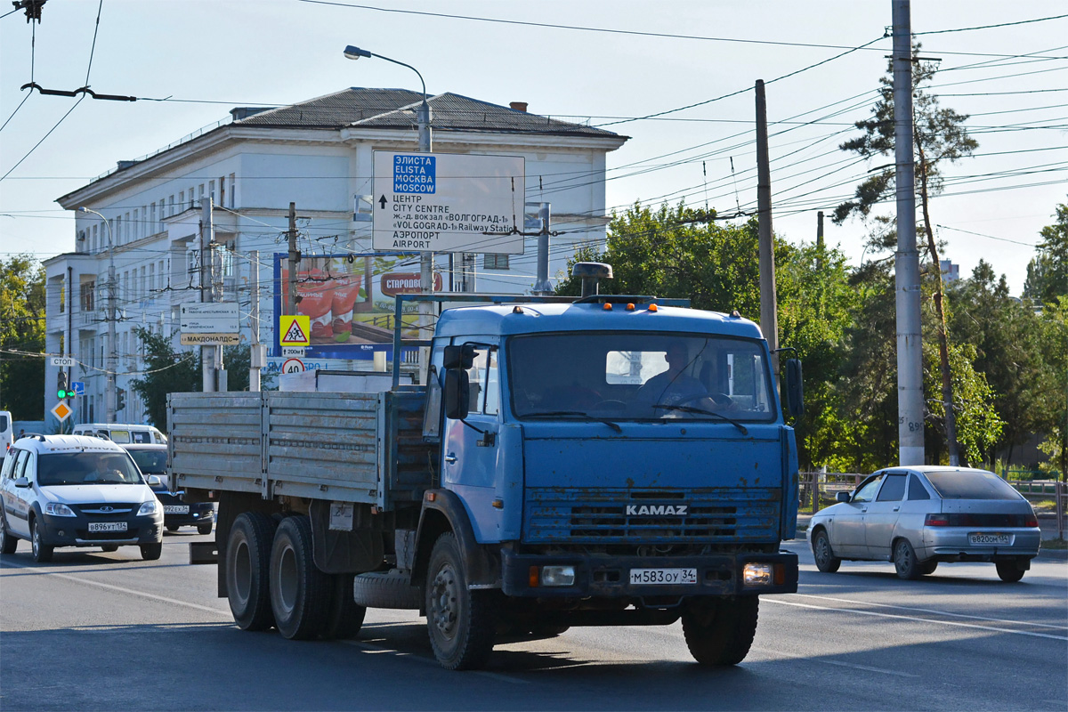 Волгоградская область, № М 583 ОУ 34 — КамАЗ-53215-02 [53215C]