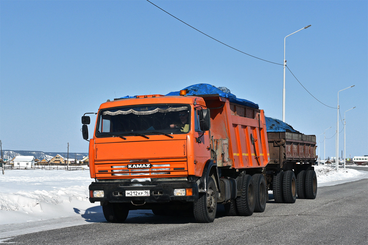 Саха (Якутия), № М 212 КР 14 — КамАЗ-65115-62