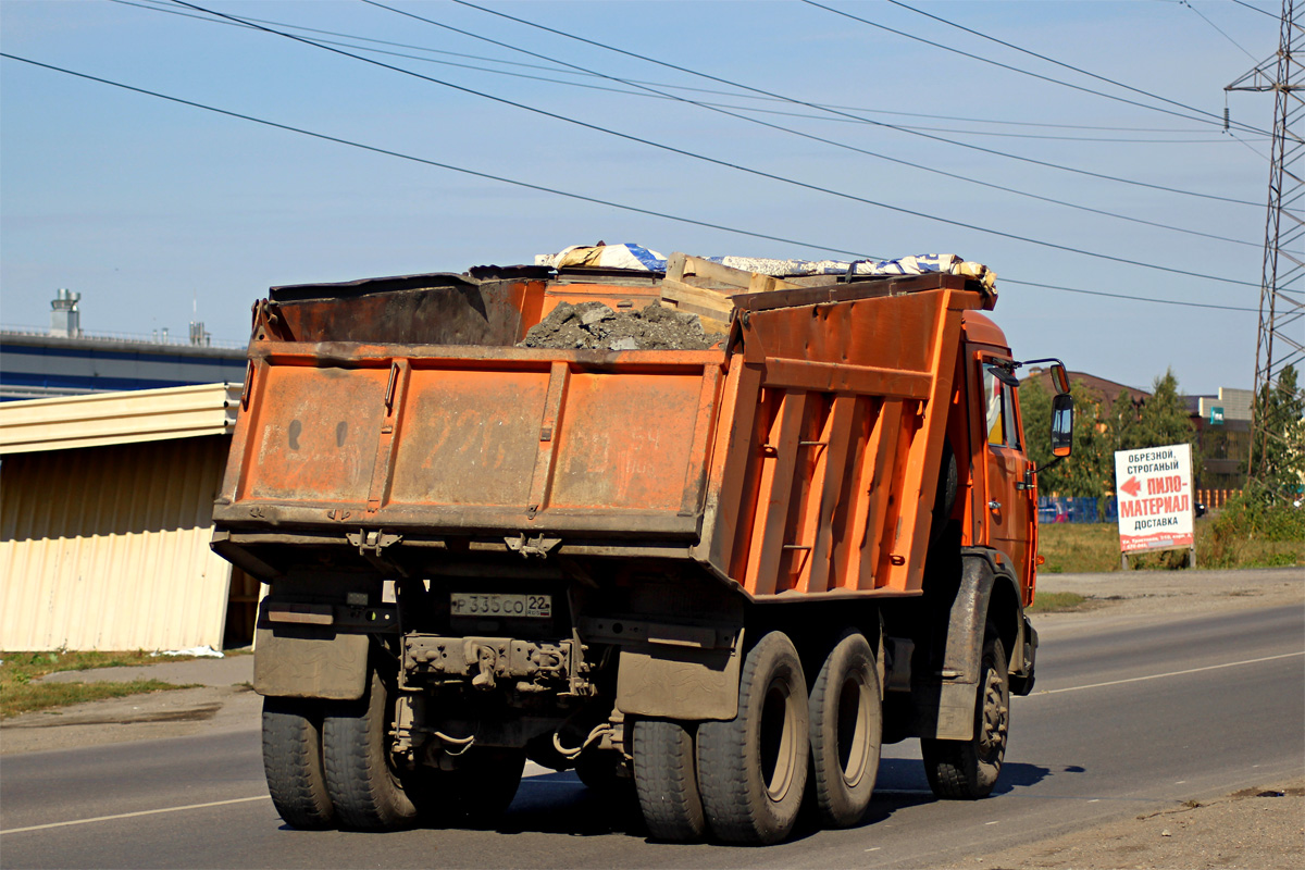 Алтайский край, № Р 335 СО 22 — КамАЗ-65115 [651150]