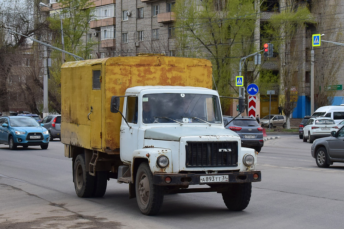 Волгоградская область, № А 893 ТТ 34 — ГАЗ-3307 [X5P]