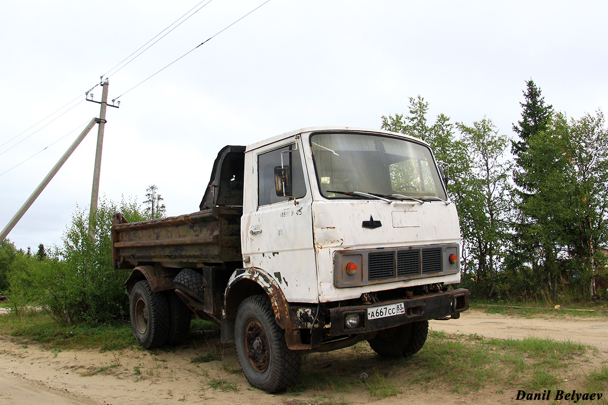 Ненецкий автономный округ, № А 667 СС 83 — МАЗ-5551 [555100]