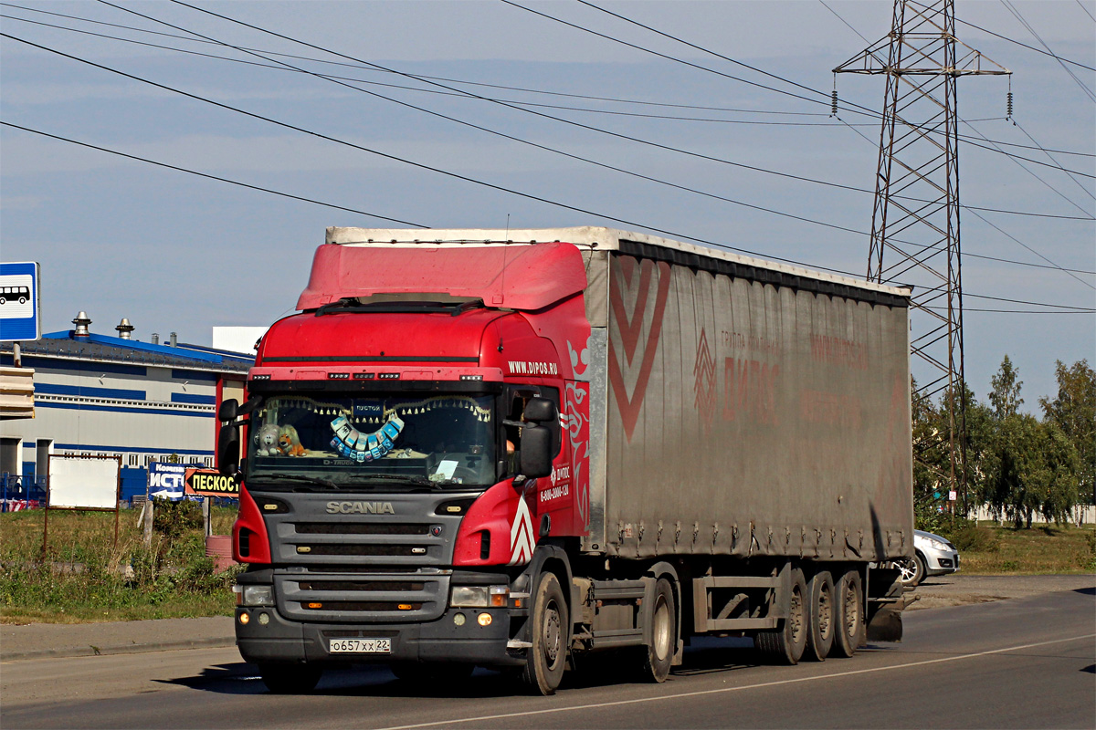 Алтайский край, № О 657 ХХ 22 — Scania ('2011) P340