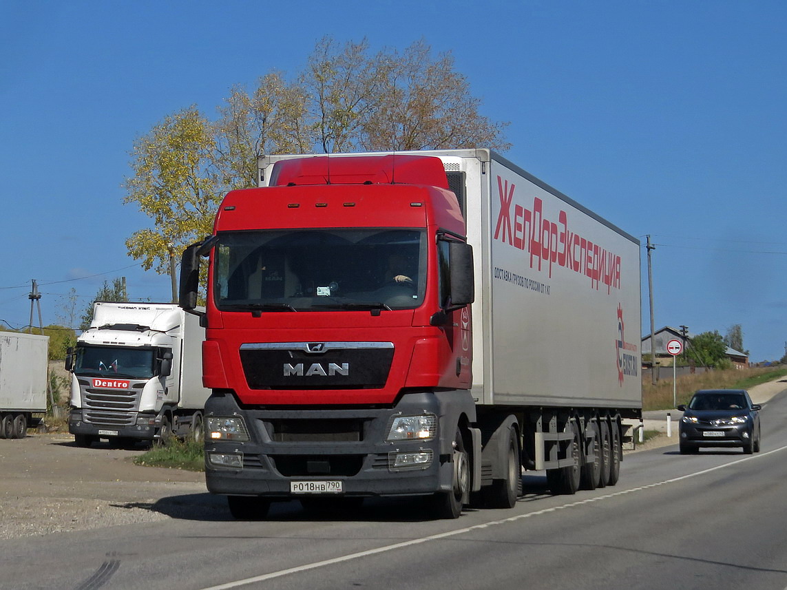 Московская область, № Р 018 НВ 790 — MAN TGX ('2007) 18.400