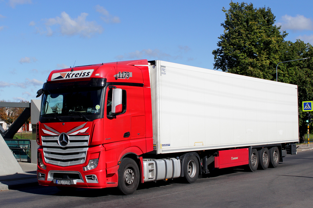 Латвия, № 1179 — Mercedes-Benz Actros ('2011) 1845