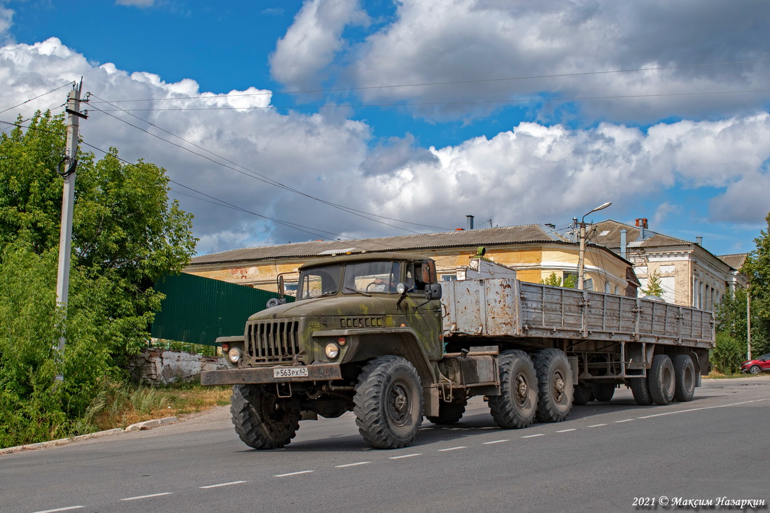 Рязанская область, № Р 563 РХ 62 — Урал-43203