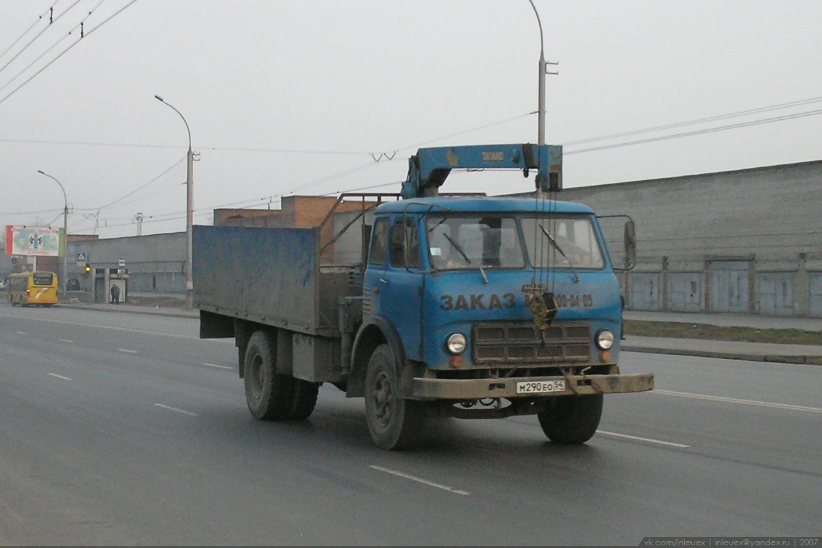Новосибирская область, № М 290 ЕО 54 — МАЗ-500 (общая модель)