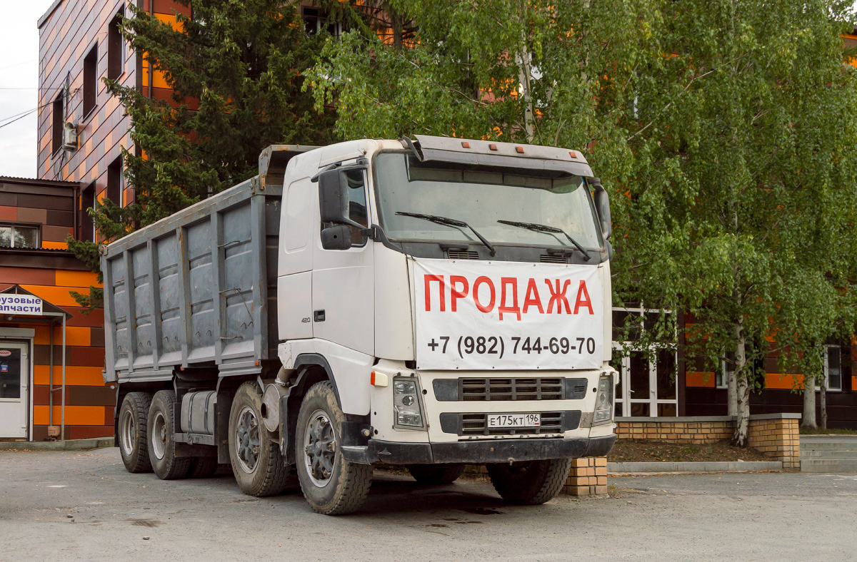 Свердловская область, № Е 175 КТ 196 — Volvo ('2002) FH12.420