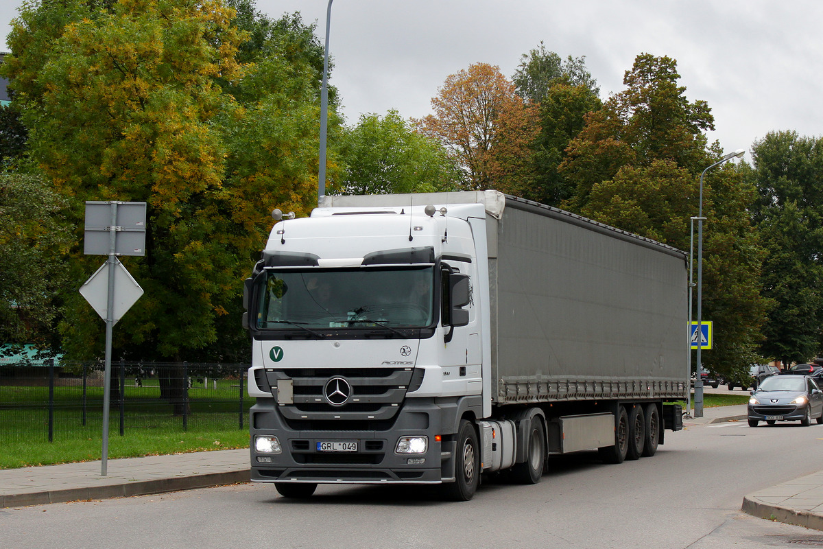 Литва, № GRL 049 — Mercedes-Benz Actros ('2009) 1844