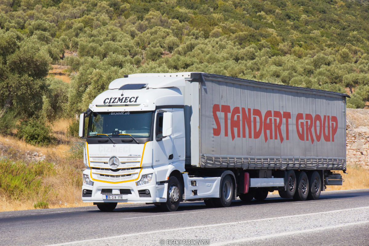 Турция, № 06 CIV 119 — Mercedes-Benz Actros ('2011) 1840