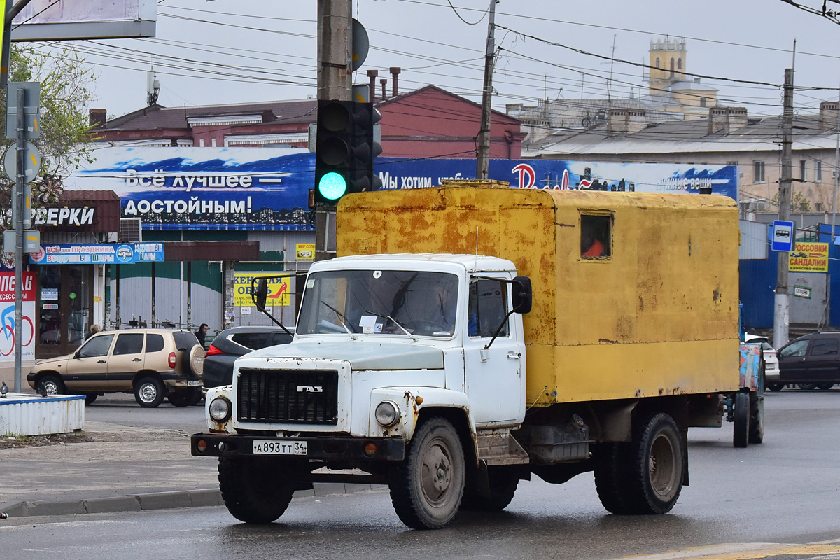 Волгоградская область, № А 893 ТТ 34 — ГАЗ-3307 [X5P]