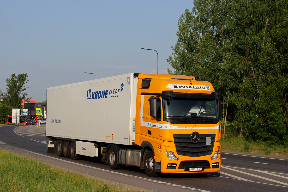 Литва, № KUC 653 — Mercedes-Benz Actros ('2011) 1845