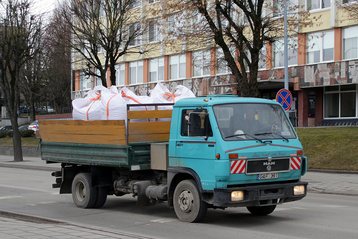 Литва, № GAF 391 — MAN Volkswagen G90