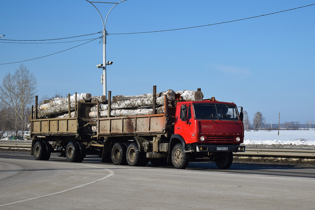 Алтайский край, № Н 778 МН 22 — КамАЗ-5320