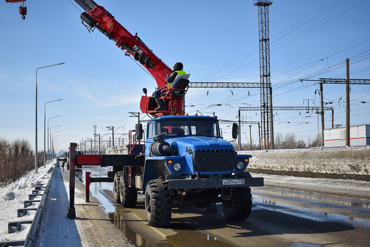 Алтайский край, № А 829 ХА 716 — Урал-4320-40