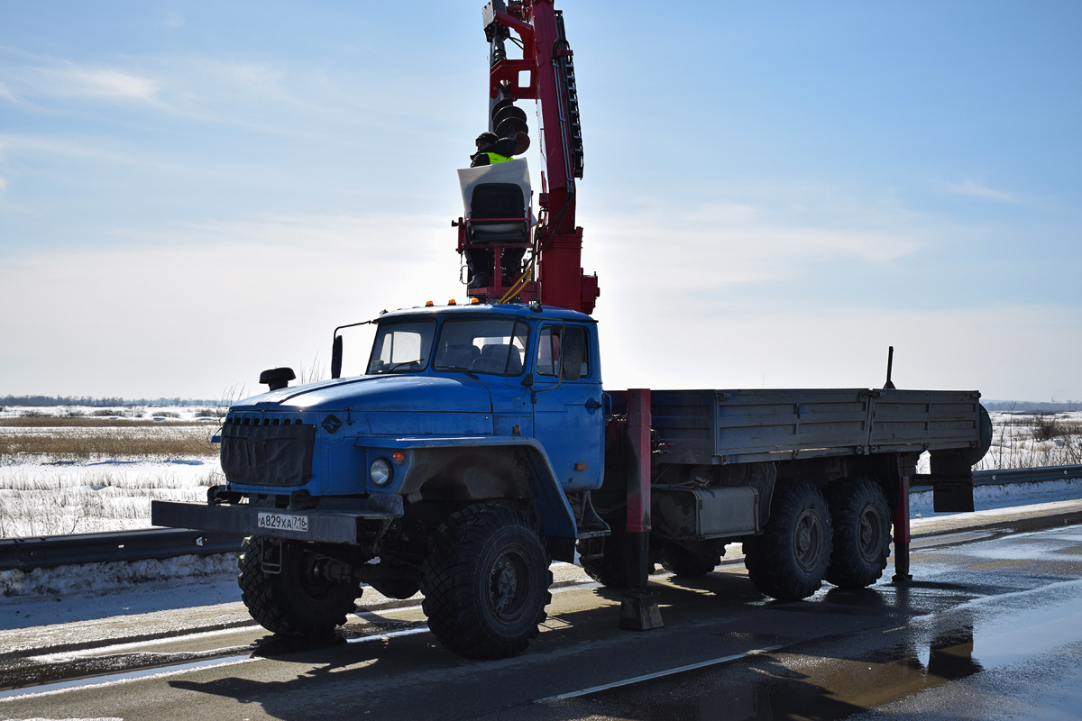 Алтайский край, № А 829 ХА 716 — Урал-4320-40