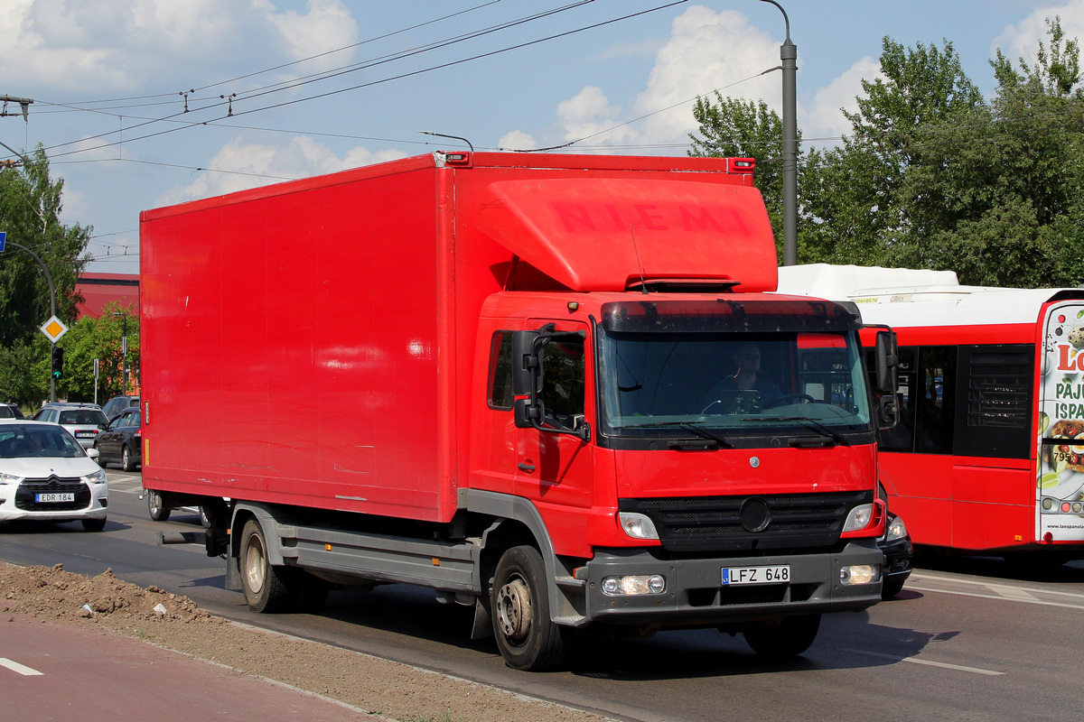 Литва, № LFZ 648 — Mercedes-Benz Atego (общ.м)